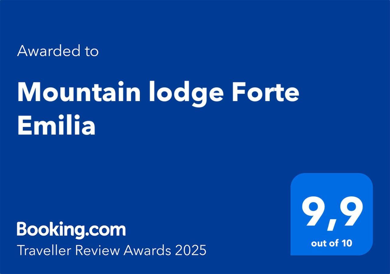 Mountain Lodge Forte Emilia Kobarid Buitenkant foto
